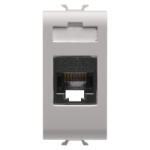 Gewiss Priza UTP CAT 6E 1M Gewiss Chorus bej satinat MAT GW13423 (GW13423)