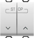 Gewiss Intrerupator jaluzele 2M Gewiss Chorus alb satinat MAT GW15160F (GW15160F)