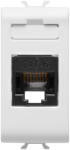 Gewiss Priza UTP CAT 6E 1M Gewiss Chorus alb satinat MAT GW15423 (GW15423)