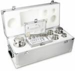 KERN súlykészlet precíziós mérlegekhez 1 mg - 10 kg alumínium dobozban, OIML M1 súlyosztály (343-096)