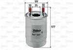 VALEO filtru combustibil VALEO 587551 (587551) - automobilus