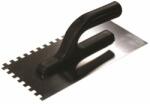 Painter Gletiera inox, Painter, zimti, 8x8 mm, 13x27 cm, maner plastic, negru (PAC0727)