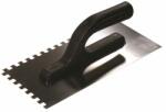 painter Gletiera inox, Painter, zimti, 10x10 mm, 13x27 cm, maner plastic, negru (PAC0728) - artool