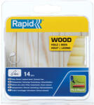 RAPID Baton silicon profesional Rapid pentru Lemn, Carton, Pluta, galben, O12mm x 94mm, baza EVA, 14 buc blister 40107360 (IS40107360)
