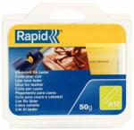 RAPID Baton silicon profesional Rapid Piele intoarsa, Textile, Pluta, galben, O12mm x 94mm, baza EVA, 50g blister 40107354 (IS40107354)