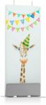 FLATYZ Greetings Happy Birthday Giraffe lumanare 6x15 cm