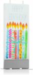 FLATYZ Greetings Happy Birthday Candles lumanare 6x15 cm