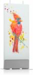 FLATYZ Nature Red Bird lumanare 6x15 cm