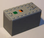 LEGO® Alkatrészek (Pick a Brick) Világos Kékes-szürke 9V Elemtartó Doboz 87513c01
