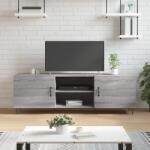vidaXL szürke sonoma színű szerelt fa TV-szekrény 150x30x50 cm (829098)