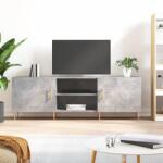vidaXL betonszürke szerelt fa TV-szekrény 150 x 30 x 50 cm (829088)