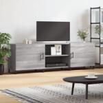 vidaXL szürke sonoma színű szerelt fa TV-szekrény 150x30x50 cm (829122)