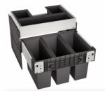 BLANCO Select II 60/3 Orga bútorfrontra szerelhető hulladékgyűjtő, fekete 526209 (526209)