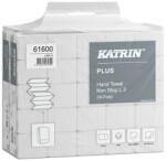 KATRIN Kéztörlő hajtogatott W KATRIN Plus Non Stop L3 32x20 cm 90 lap 3 rétegű 100% cell hófehér 25 csom/zsák