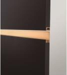  Fogantyú Viefe JEY2 élbe ültethető, 147mm, alumínium, csiszolt pezsgő (0163147L618)