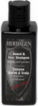 Herbagen Sampon pentru barba si scalp pentru barbati - 200 ml
