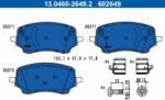 ATE set placute frana, frana disc ATE 13.0460-2649.2 (13.0460-2649.2)