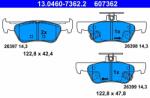 ATE set placute frana, frana disc ATE 13.0460-7362.2 (13.0460-7362.2)
