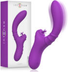 Intense Harry Vibrator Flexible with Purple Tongue Purple Vibrator