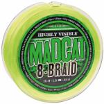 D.A.M. Madcat 8-braid 270m Hi Vis Yellow 0.35mm 29.5kg 65lbs