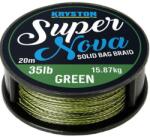 Kryston KRYSTON Coardă împletită Super Nova 20m Verde, 25lbs