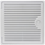 Dalap Műanyag szervízajtó szellőzőráccsal 250x250 mm (4705)