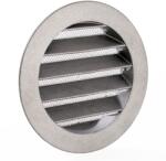 Dalap Fém szellőzőrács Ø 100 mm karimával és rovarhálóval (99991)
