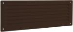 Dalap Műanyag ajtórács 368x130 mm, barna (380)