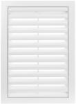 Dalap GP 200x300 RNI ASA műanyag szellőzőrács rovarhálóval, fehér (2028)