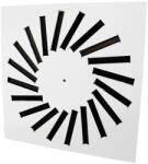 Dalap Négyzet alakú perdületes anemosztát AM 393x393 mm / 16 lamellás (80132)