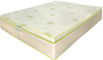 Ortopedicus Saltea de pat Ortopedica cu Arcuri Pocket, 160x200 - Aloe Vera Adaptive 4 in 1, Topper detasabil 7 cm Memory, 35 cm, Hotel Range Saltea