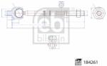 Febi Bilstein Bieleta de directie FEBI BILSTEIN 184261 (184261)