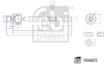 Febi Bilstein Bieleta de directie FEBI BILSTEIN 184605 (184605)