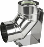 PRODMAX TD80/125 Cot 90° cu suport