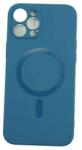 Flippy Husa protectie Flippy compatibila cu Apple iPhone 12 Pro Mag Safe Silicone Albastru inchis (103801)