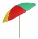 Muhler Плажен чадър Muhler U5037 Mix Colors, височина 1.8м - 1.6м (102973)