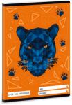 Ars Una Black Panther A/5 négyzetrácsos 32 lap (53630827)