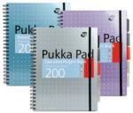 Pukka Pad Metallic Project Book A4 spirálfüzet vonalas 100 lap (6970-MET)