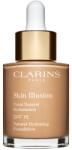 Clarins Skin Illusion Natural Hydrating Foundation makeup radiant cu hidratare SPF 15 culoare 110N Honey 30 ml