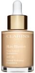 Clarins Skin Illusion Natural Hydrating Foundation makeup radiant cu hidratare SPF 15 culoare 101W Linen 30 ml