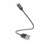 Hama USB-A - USB-C töltőkábel 20cm fekete (201600)