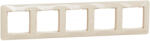 Schneider Electric Sedna Design - SDD312805 ötös keret, univerzális, bézs (SDD312805)