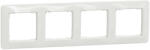 Schneider Electric Sedna Design - SDD311804 -Négyes keret, univerzális, fehér (SDD311804)