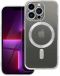 Utángyártott Electro Mag Apple iPhone 13 Pro MagSafe szilikon tok, ezüst - coolmobile