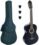 Valencia VC203TBU Klasszikus gitár szett kék 3/4 puhatok pengetők (VC203TBU+)