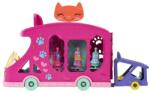Mattel Magazin de modă pentru pisici Mattel Enchantimals, set de joacă pe roți (25HPB34) Papusa