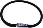  Juventus FC szilikon karkötő, fekete (JU1351)
