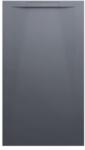Laufen H2111850780001 PRO S zuhanytálca , Marbond kompozit anyagból, egyenes lefolyó a rövid oldalon 150x90cm ANTRACIT