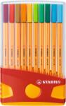 STABILO Point 88 tűfilc ColorParade készlet, szürke/sárga 20 db-os MEGSZŰNT (8820-03-05)