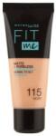  Fit Me Matte &; Poreless pórusösszehúzó alapozó, 115 (30 ml)